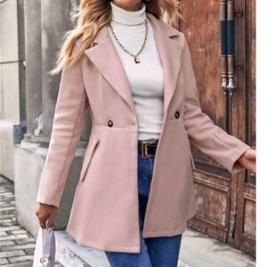 Luxe Pink Coat